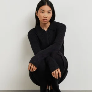 magasin pour Gina Tricot Elliana Knitted Cardigan Black 6