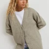 Prestation Et Rapide Gina Tricot Naomi Knitted Cardigan Pure Cashmere 8