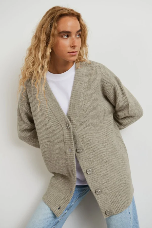 Prestation Et Rapide Gina Tricot Naomi Knitted Cardigan Pure Cashmere 1