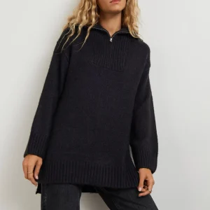 acheter en ligne Gina Tricot Eden Knitted Sweater Black 6