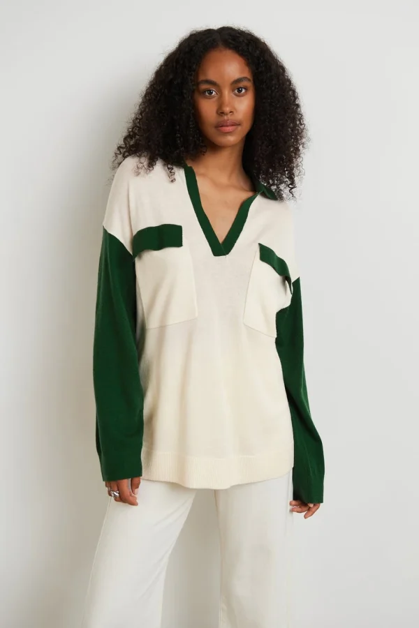 prix de gros Gina Tricot Amelia Knitted Sweater W White/eden 3