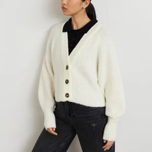 Gina Tricot Kayla Knitted Cardigan Warm White Protections acheteurs 6