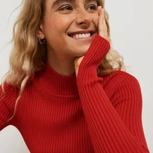 haute qualité Gina Tricot Isabella Knitted Top Molten Lava 6