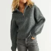 vente en ligne pas cher Gina Tricot Leslie Knitted Sweater Mid Grey Mel 8