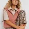 Gina Tricot Lena Knitted Vest Desert Sand grossiste 8