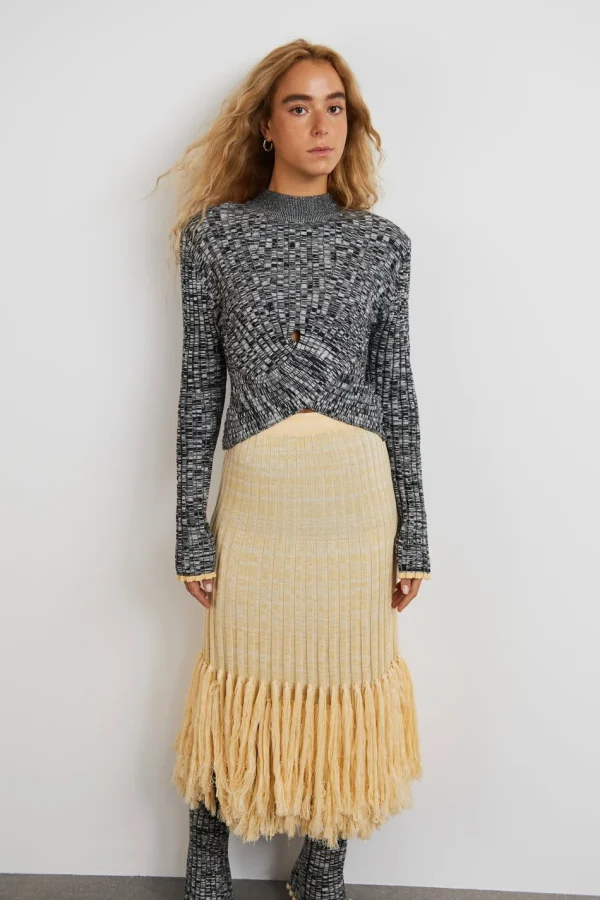 comparez les prix Gina Tricot Linn Knitted Sweater Multi 1