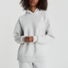 en ligne officielle Gina Tricot Pella Hoodie Lt Greymelange 8