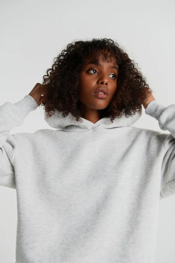 en ligne officielle Gina Tricot Pella Hoodie Lt Greymelange 3