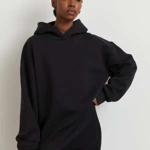 Gina Tricot Pella Hoodie Black soldes de Noël 6