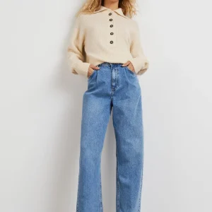 Retour gratuit en magasin. Gina Tricot Debbie Knitted Sweater Birch 6