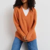 Gina Tricot Vivian Knitted Sweater Brandied Melon se précipiter pour acheter 8