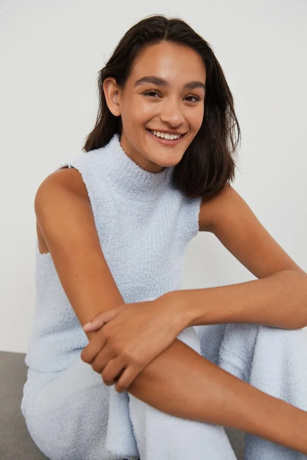 Gina Tricot Wilma Knitted Tank Heather qualité supérieure 1