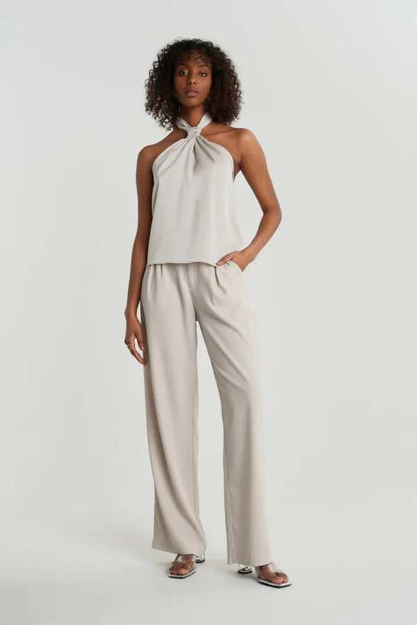 Gina Tricot Jill Top Silver Cloud soldes ligne 3