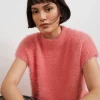 Gina Tricot Mirre Knitted Vest Peach Blossom Boutique 8