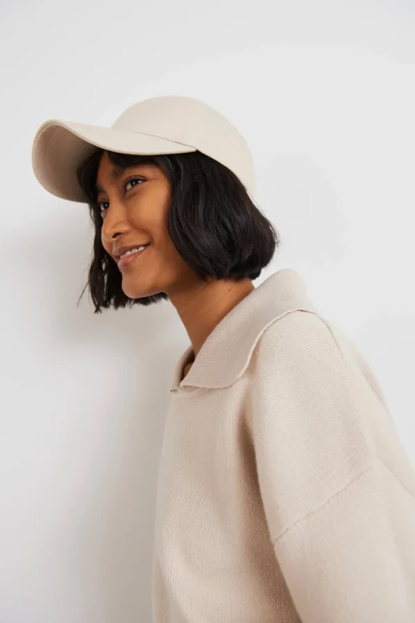 Gina Tricot Hedda Knitted Sweater Moonbeam luxe soldes 3