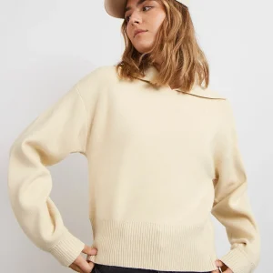 Gina Tricot Hedda Knitted Sweater Rutabaga à prix promos 6
