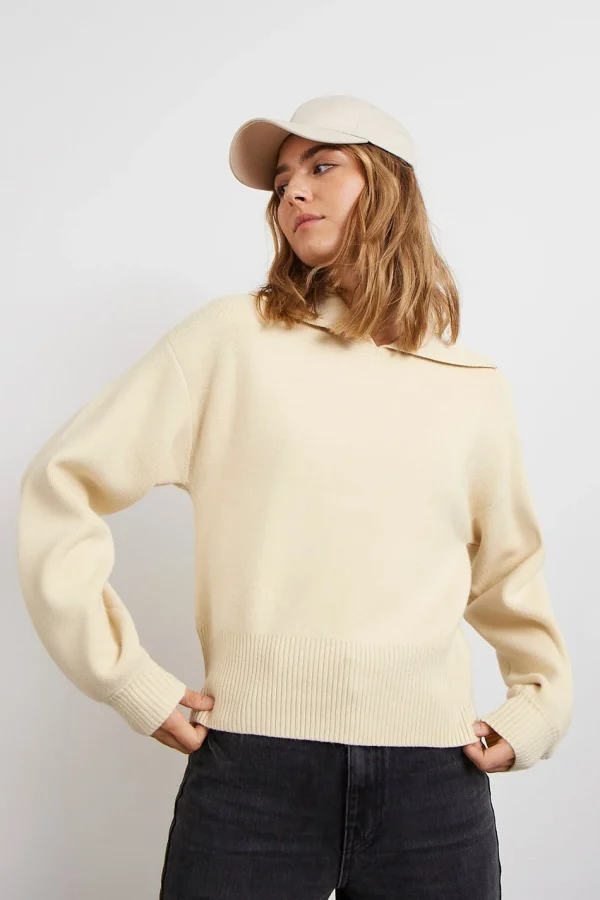 Gina Tricot Hedda Knitted Sweater Rutabaga à prix promos 3