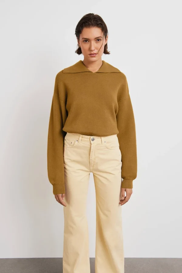 Gina Tricot Hedda Knitted Sweater Tapenade magasin pour 1