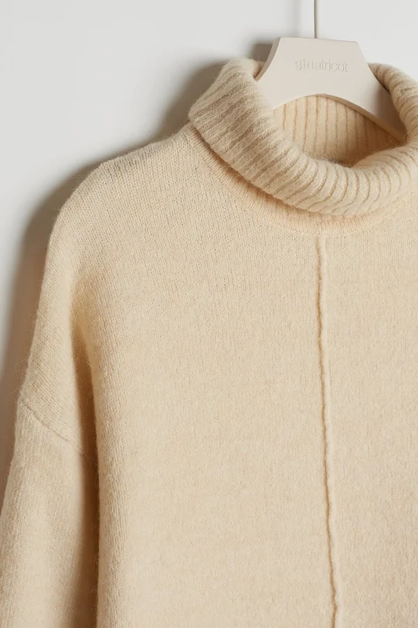 boutique paris Gina Tricot Tove Petite Knitted Sweater Birch 3
