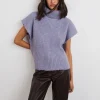 excellent qulity Gina Tricot Mari Knitted Vest Heirloom Lilac 10