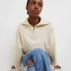 REMISE allant jusqu. Gina Tricot Marit Knitted Sweater Winter White 10