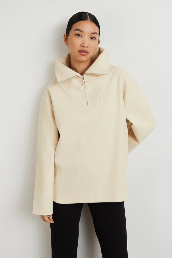 Gina Tricot Nilla Sweater Whitecap Gray Neuve avec étiquette 1