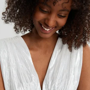 boutique en france Gina Tricot Cris Top Silver 6
