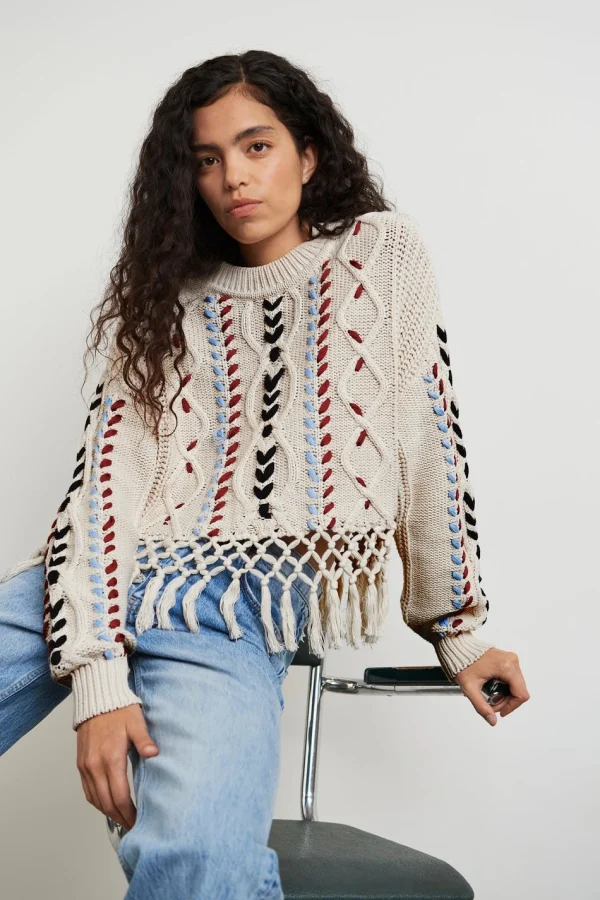Gina Tricot Grace Knitted Sweater Multi grand choix 1