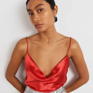 Gina Tricot Rakel Singlet Mars Red Paiement sécurisé 6