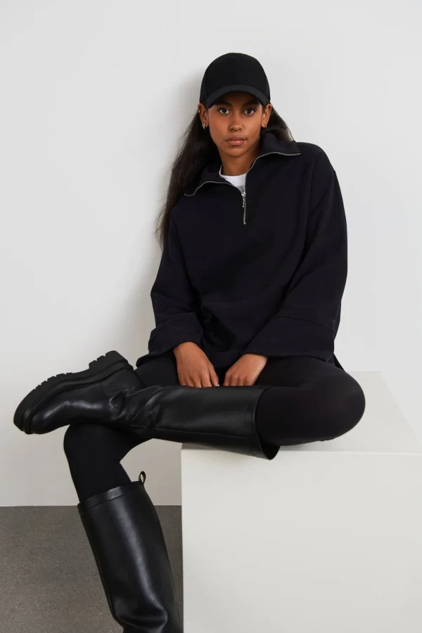 Officielle Gina Tricot Heaven Sweater Antracit 1