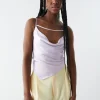 Gina Tricot Amelie Cowlneck Singlet Orchid excellente qualité 8