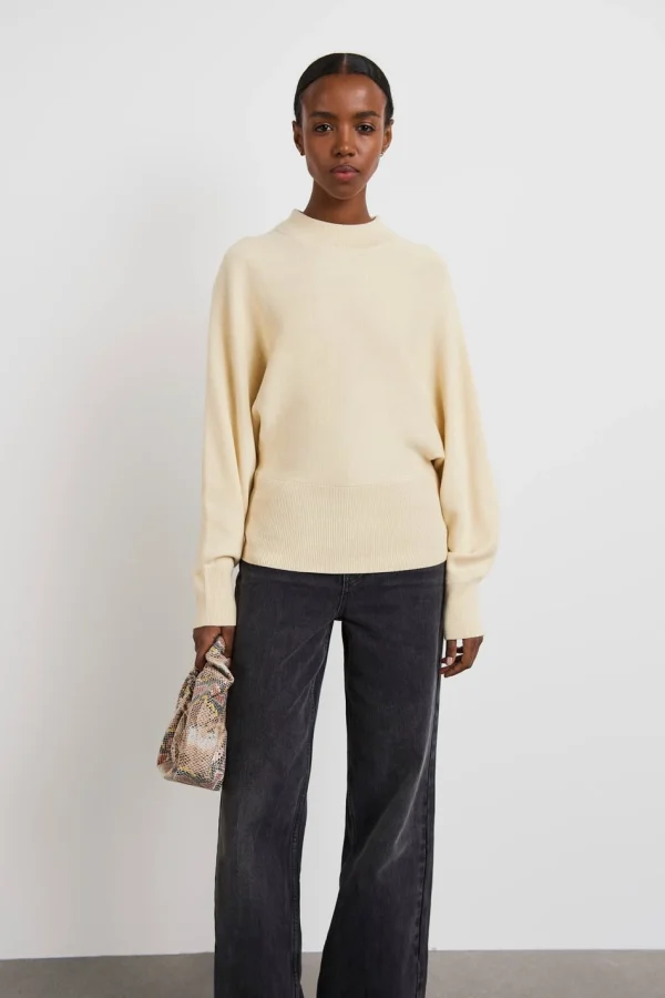 Gina Tricot Bettan Knitted Sweater Cloud Cream économies garanties 1