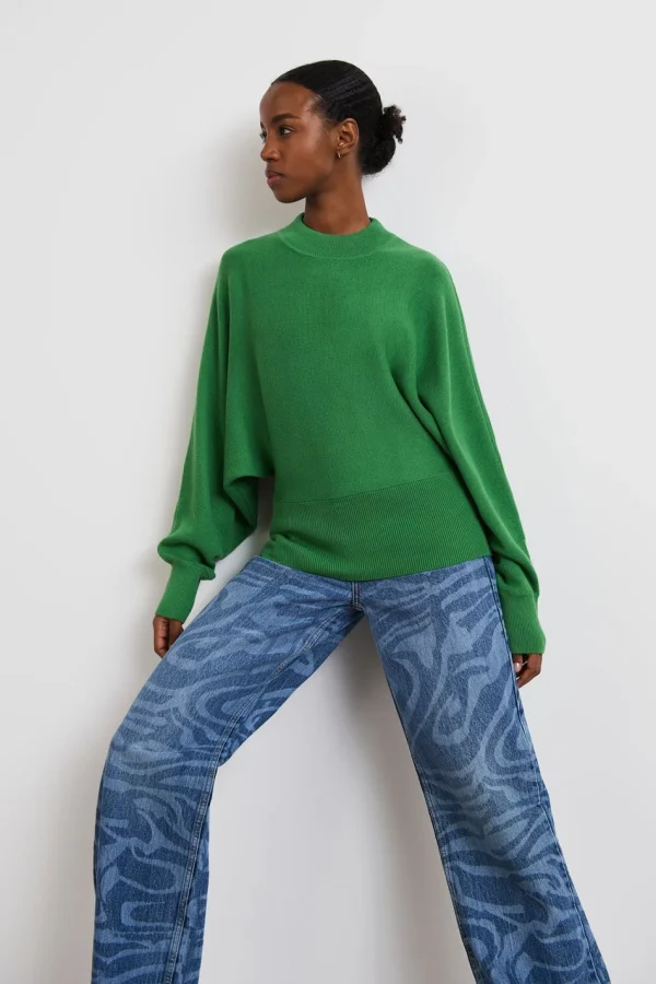 magasin solde Gina Tricot Bettan Knitted Sweater Mint Green 1