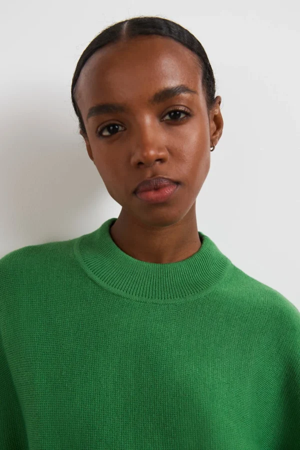 magasin solde Gina Tricot Bettan Knitted Sweater Mint Green 3