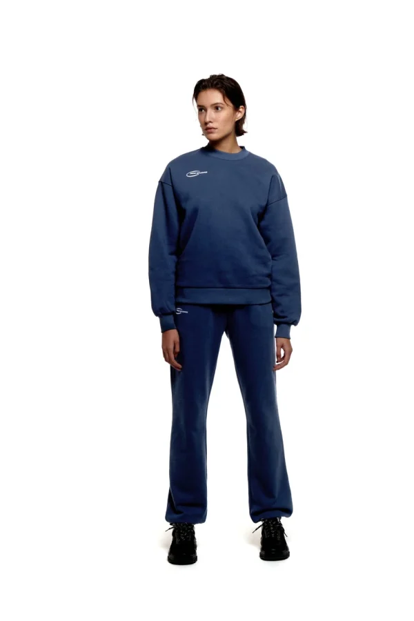 fashioniable Gina Tricot Nicki Sweatshirt Mood Indigo 1