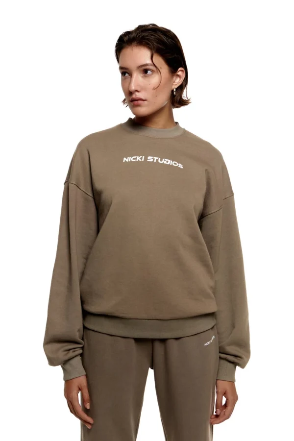 de garantie authentique Gina Tricot Nicki Sweatshirt Bungee Cord 1