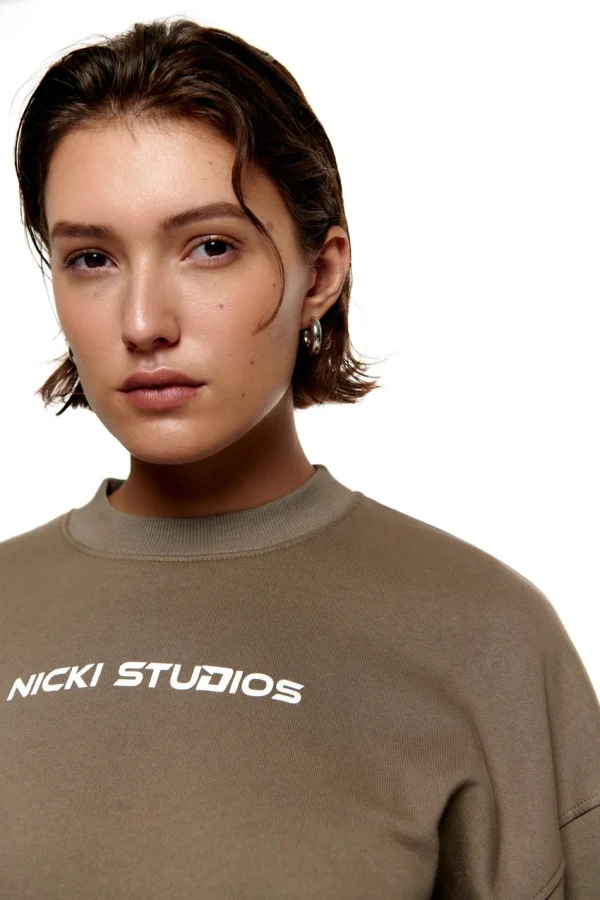 de garantie authentique Gina Tricot Nicki Sweatshirt Bungee Cord 3