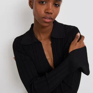 belle Gina Tricot Rita Knitted Cardigan Black 6