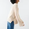 Gina Tricot Alba Knitted Sweater Ecru Nouvelle tendance 8