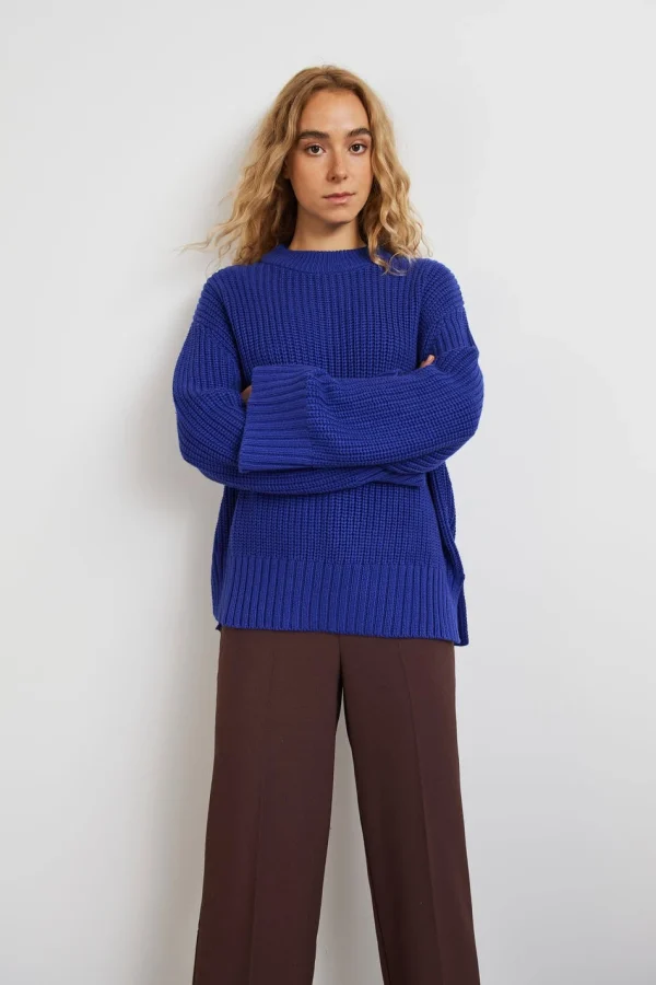à prix d'occasion Gina Tricot Alba Knitted Sweater Royal Blue 3