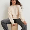 mode Gina Tricot Basic Long Sweatshirt Whitecap Gray 8