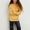 Gina Tricot Basic Long Sweatshirt Rattan REMISE allant jusqu. 8
