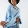 Gina Tricot Sasha Knitted Sweater Cashmere Blue comparez les prix 8