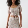 pas cher en ligne Gina Tricot Channa Top Lime Flower 10