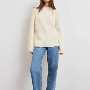 mode Gina Tricot Remy Knitted Sweater Warm White 6