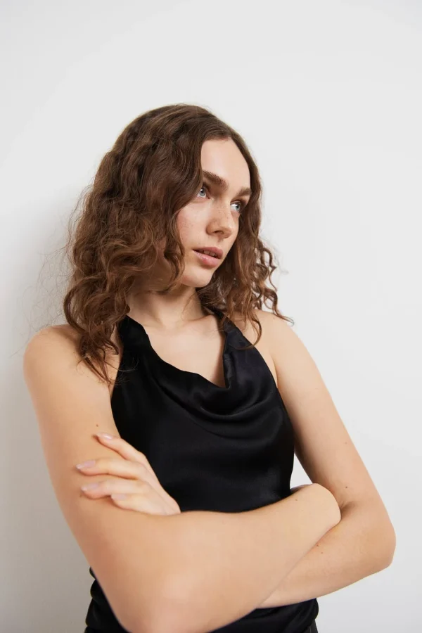 Gina Tricot Shiva Top Black en vente 3