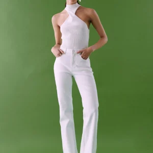 remise en ligne Gina Tricot Twist Knitted Top Offwhite 6