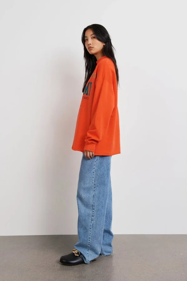 Gina Tricot Lisen Sweater Mandarin Red vente à bas prix 3