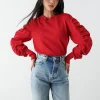 à prix très bas Gina Tricot Kay Knitted Sweater Red 8