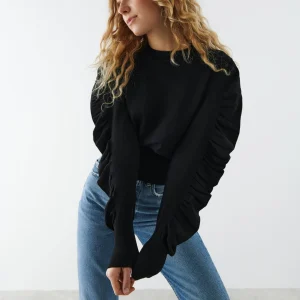 boutique Gina Tricot Kay Knitted Sweater Black 6